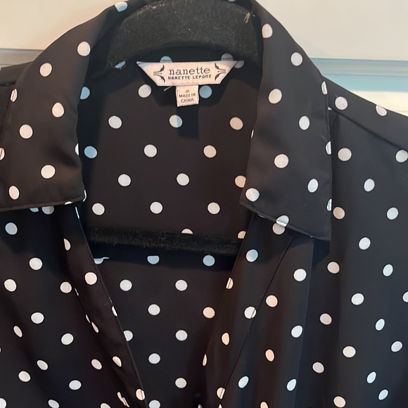 Dot dress- cute & formal. - Picture 6 of 9